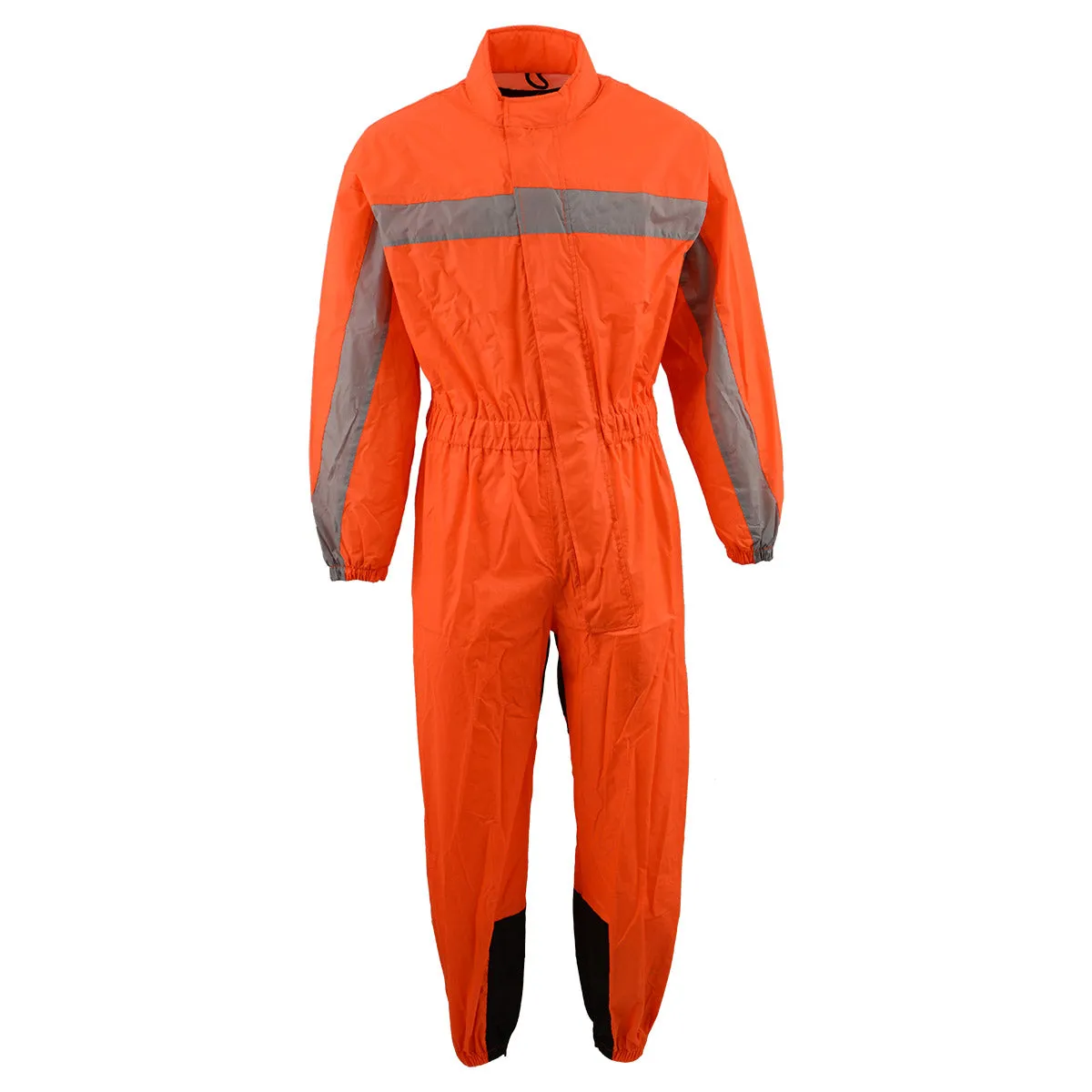 NexGen Men’s XS5004 Orange Hi-Viz Water Proof Rain Suit with Reflective Panels