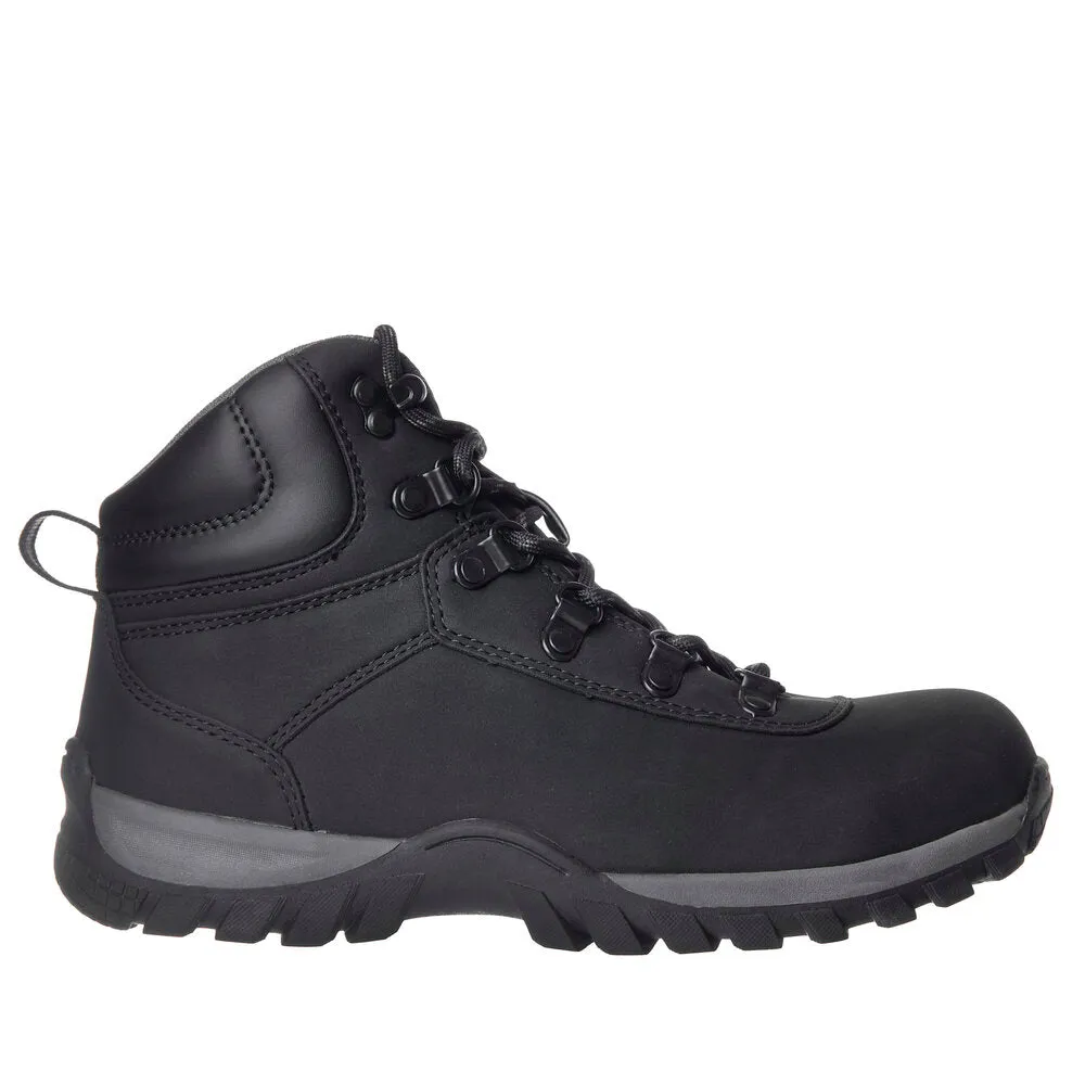 NT Work Men's Edison Black Composite Toe Work Boot