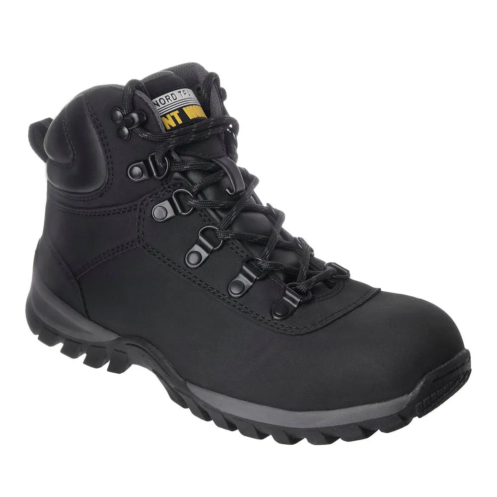 NT Work Men's Edison Black Composite Toe Work Boot