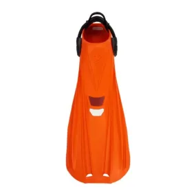 Open Box Aqua Lung Storm Max Scuba Dive Fins - Orange/White - Large - 9.5-11.5