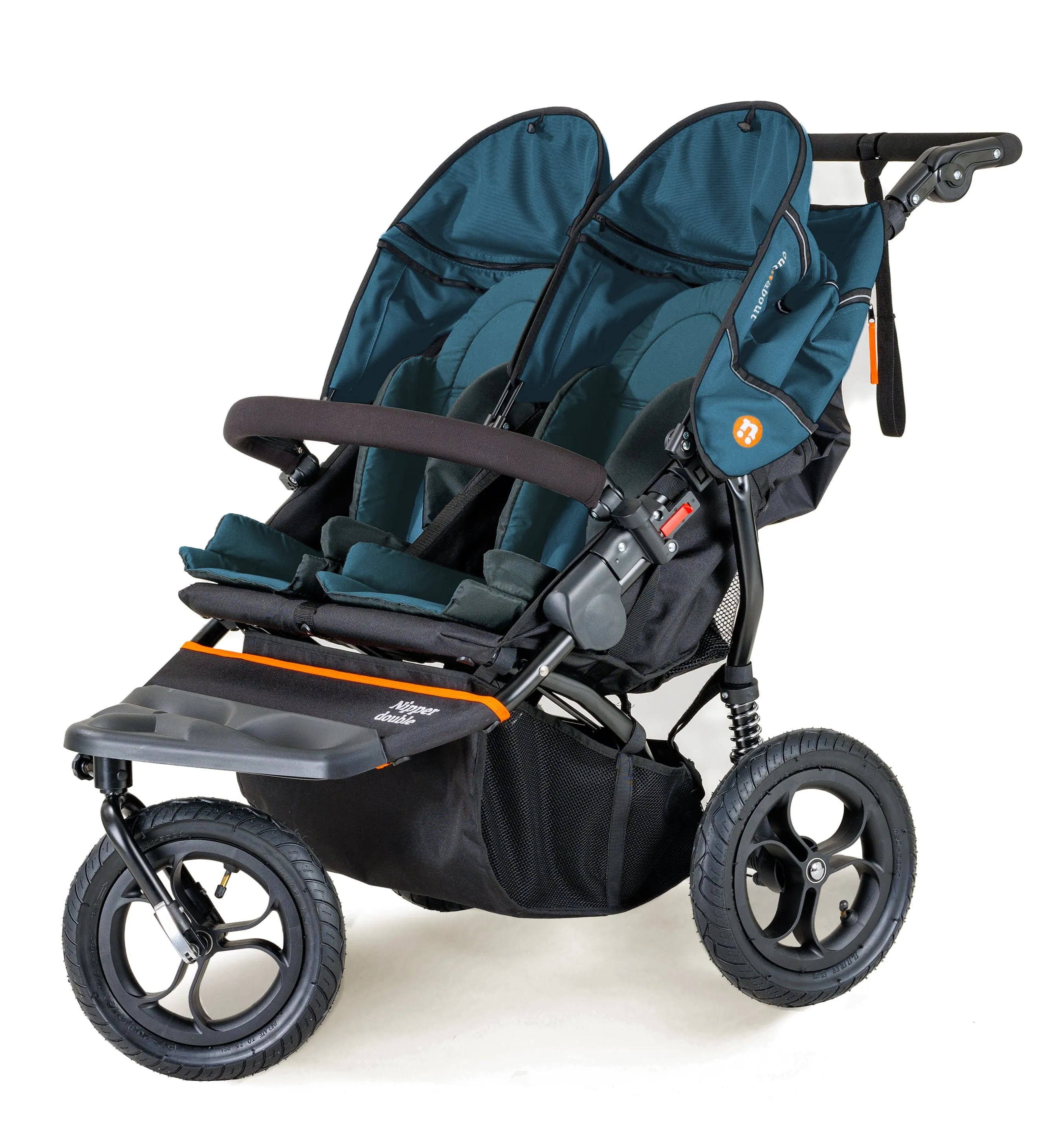 Out n About Nipper Double Duo Comfort Bundle in Highland Blue