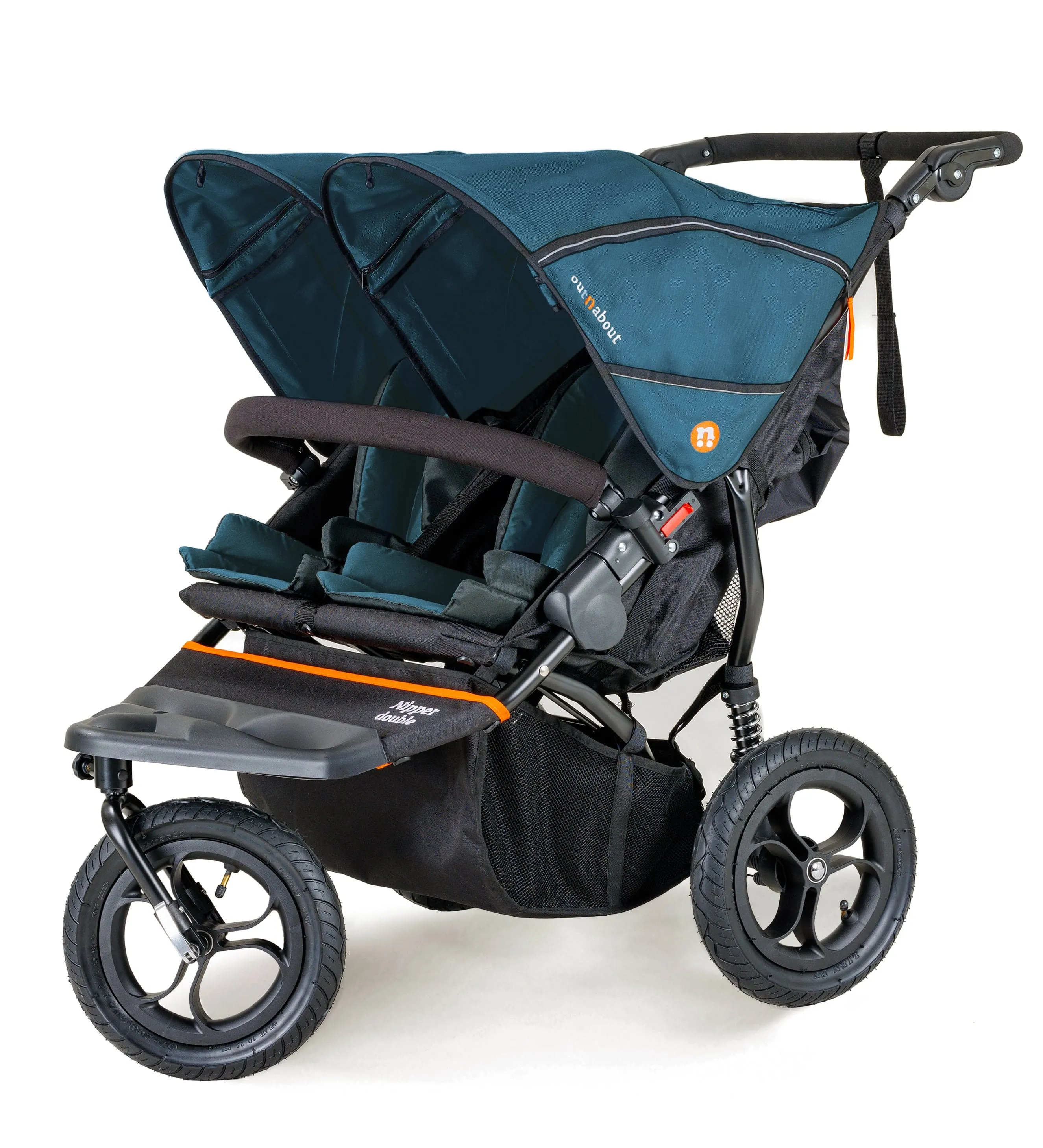 Out n About Nipper Double Duo Comfort Bundle in Highland Blue