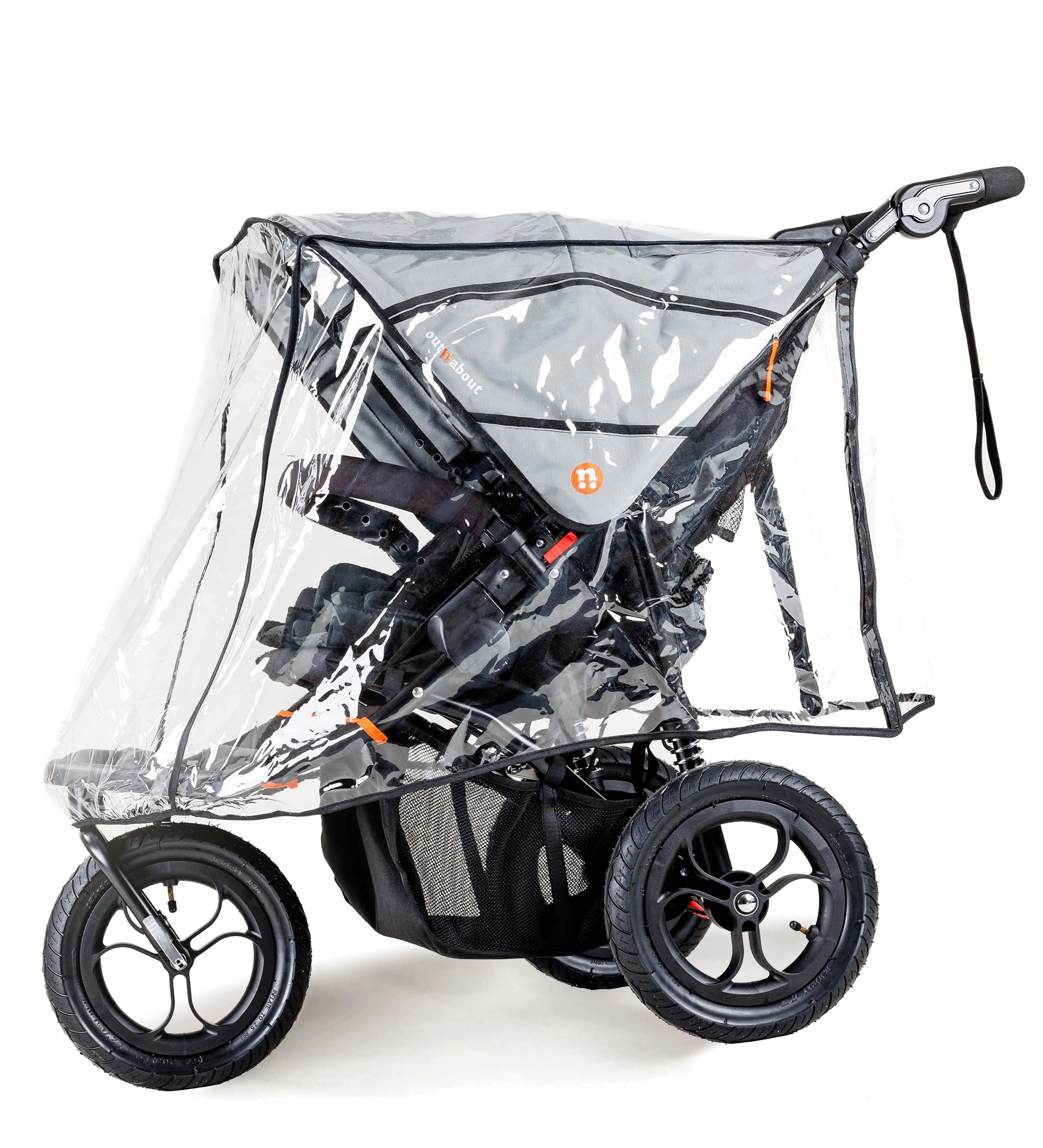 Out n About Nipper Double Duo Comfort Bundle in Rock Salt Grey