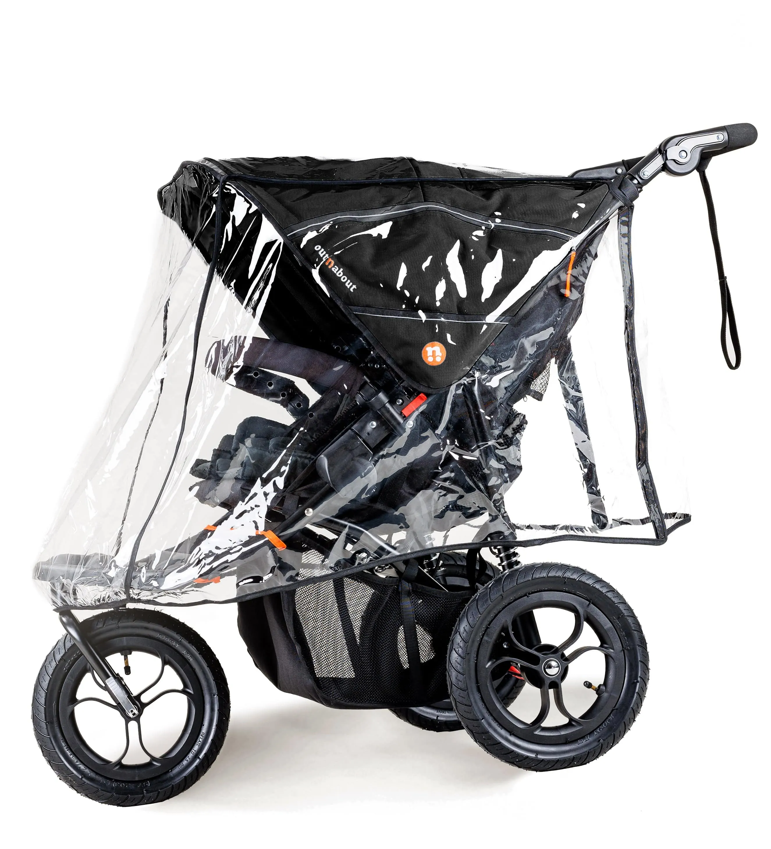 Out n About Nipper Double Duo Comfort Bundle in Summit Black