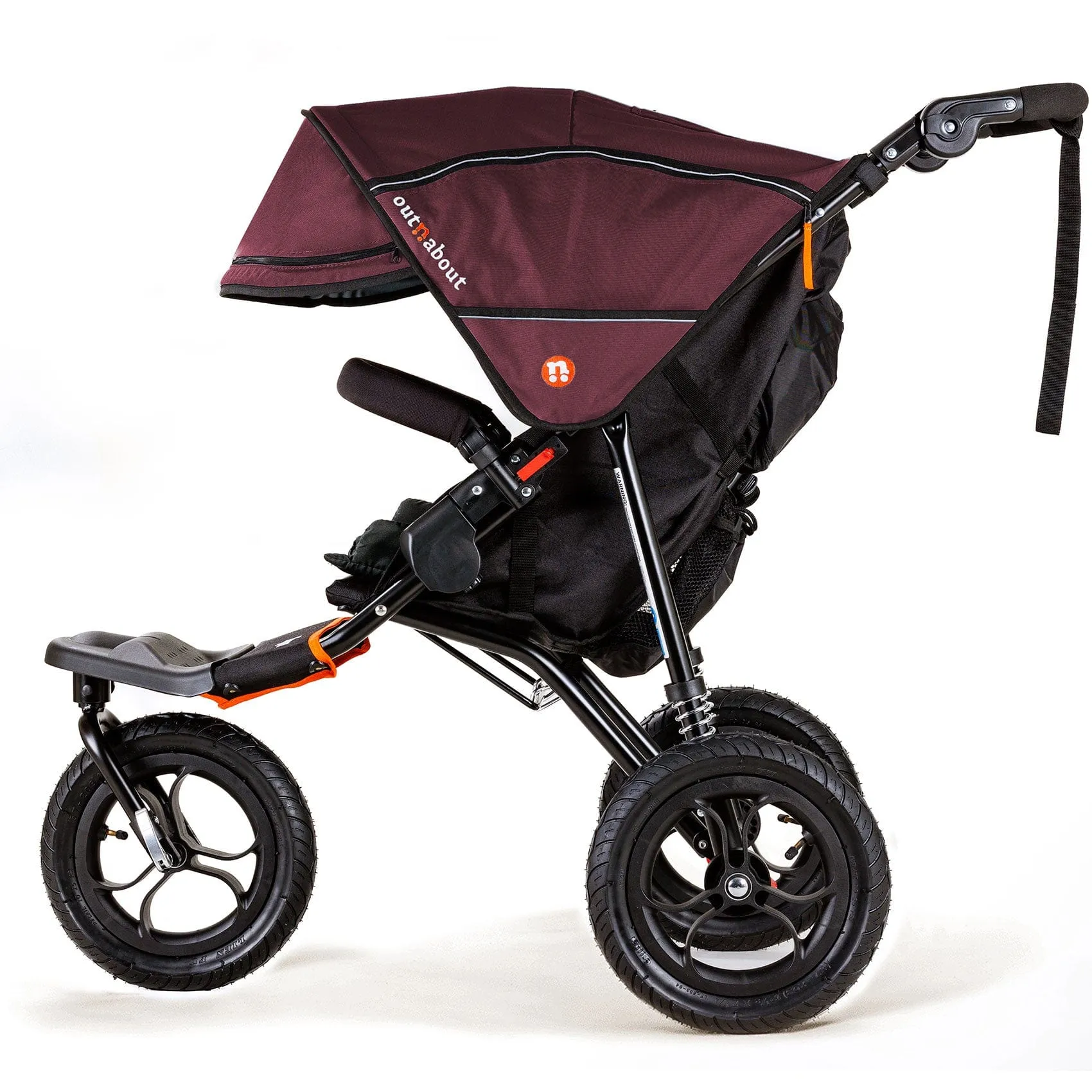 Out n About Nipper Single Comfort Bundle in Brambleberry Red