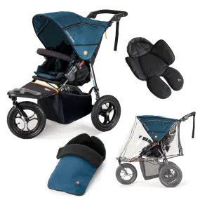 Out n About Nipper Single Comfort Bundle in Highland Blue