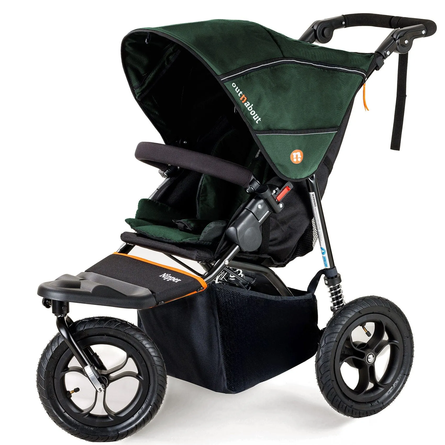 Out n About Nipper Single Comfort Bundle in Sycamore Green