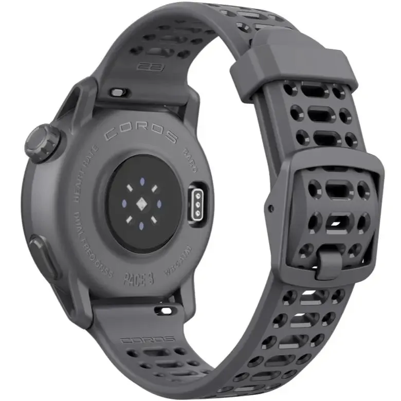 PACE 3 GPS Sport Watch - Silicone Band - Black