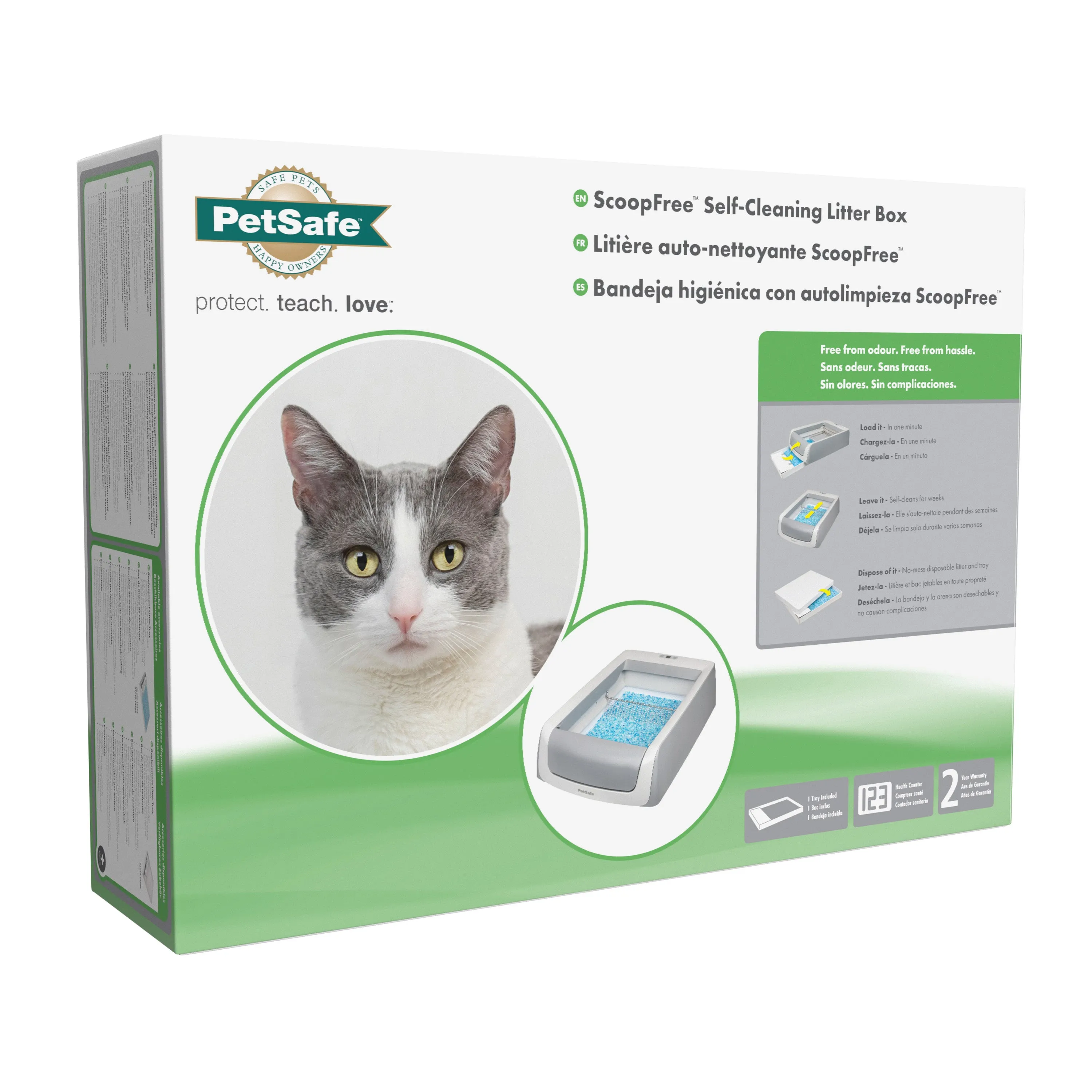 PetSafe ScoopFree Self-Cleaning Litter Box, Second Generation