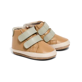 PRETTY BRAVE BABY HI TOP TAN/SAGE