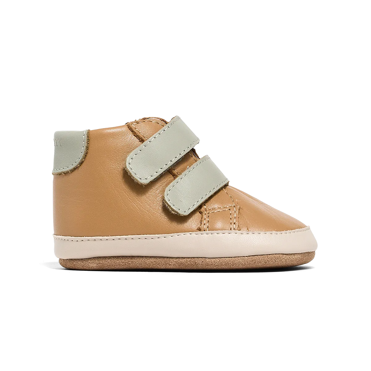 PRETTY BRAVE BABY HI TOP TAN/SAGE