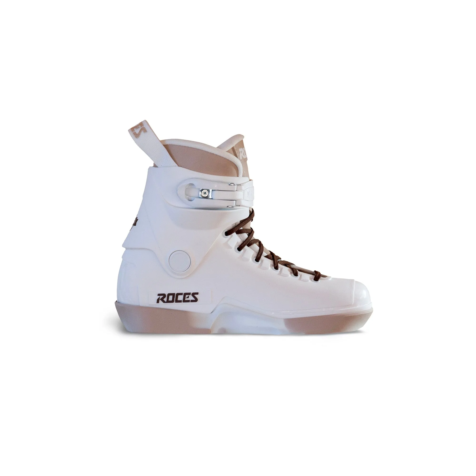 Roces M12 Lo Team Aggressive Inline Skates Boot Only - Cappuccino