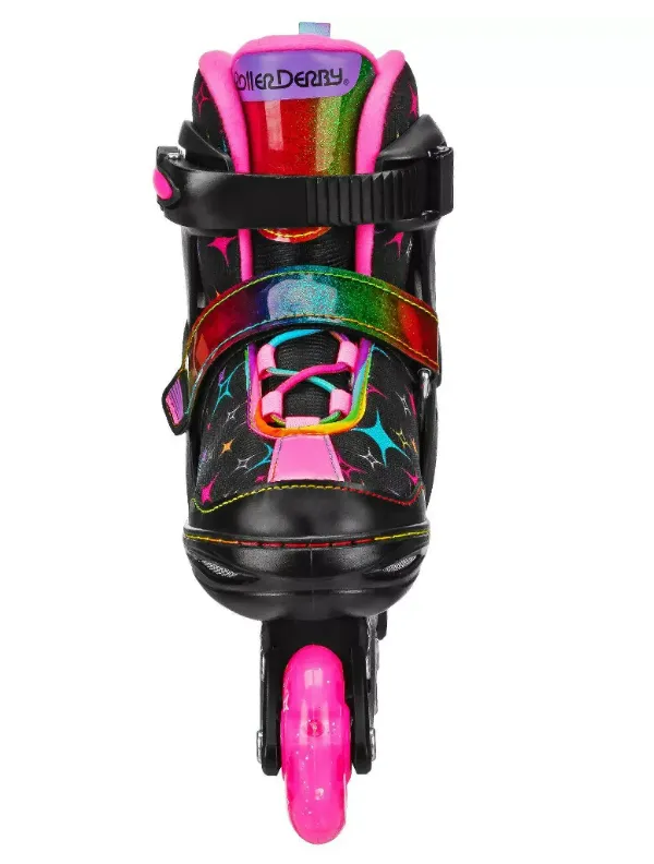 Roller Derby Stryde Inline Skates Black/Pink 2-5