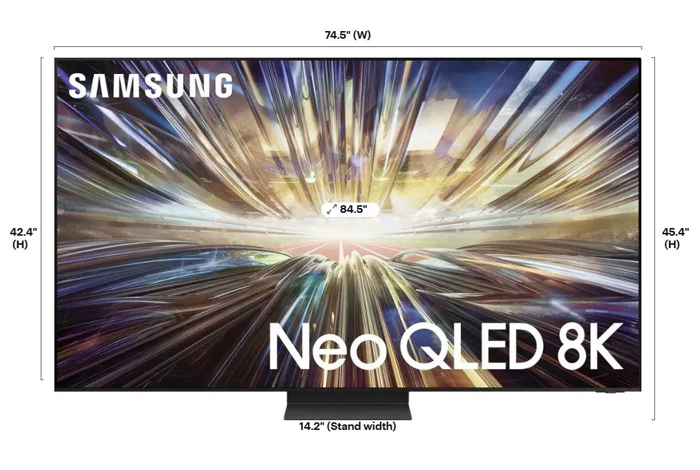 Samsung 85” Class QN800D Series Neo QLED 8K Smart Tizen TV