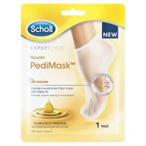 Scholl ExpertCare Nourish Triple Oil Blend PediMask 1 Pair