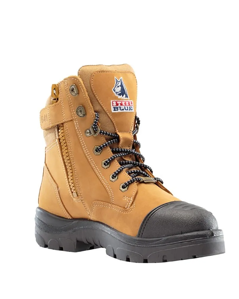 Southern Cross GraphTEC™ Zip Graphene Scuff Safety Boot - Wheat