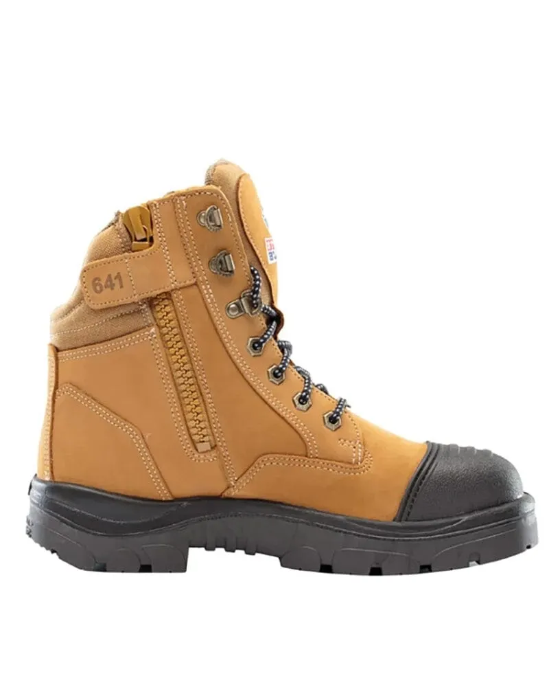 Southern Cross GraphTEC™ Zip Graphene Scuff Safety Boot - Wheat