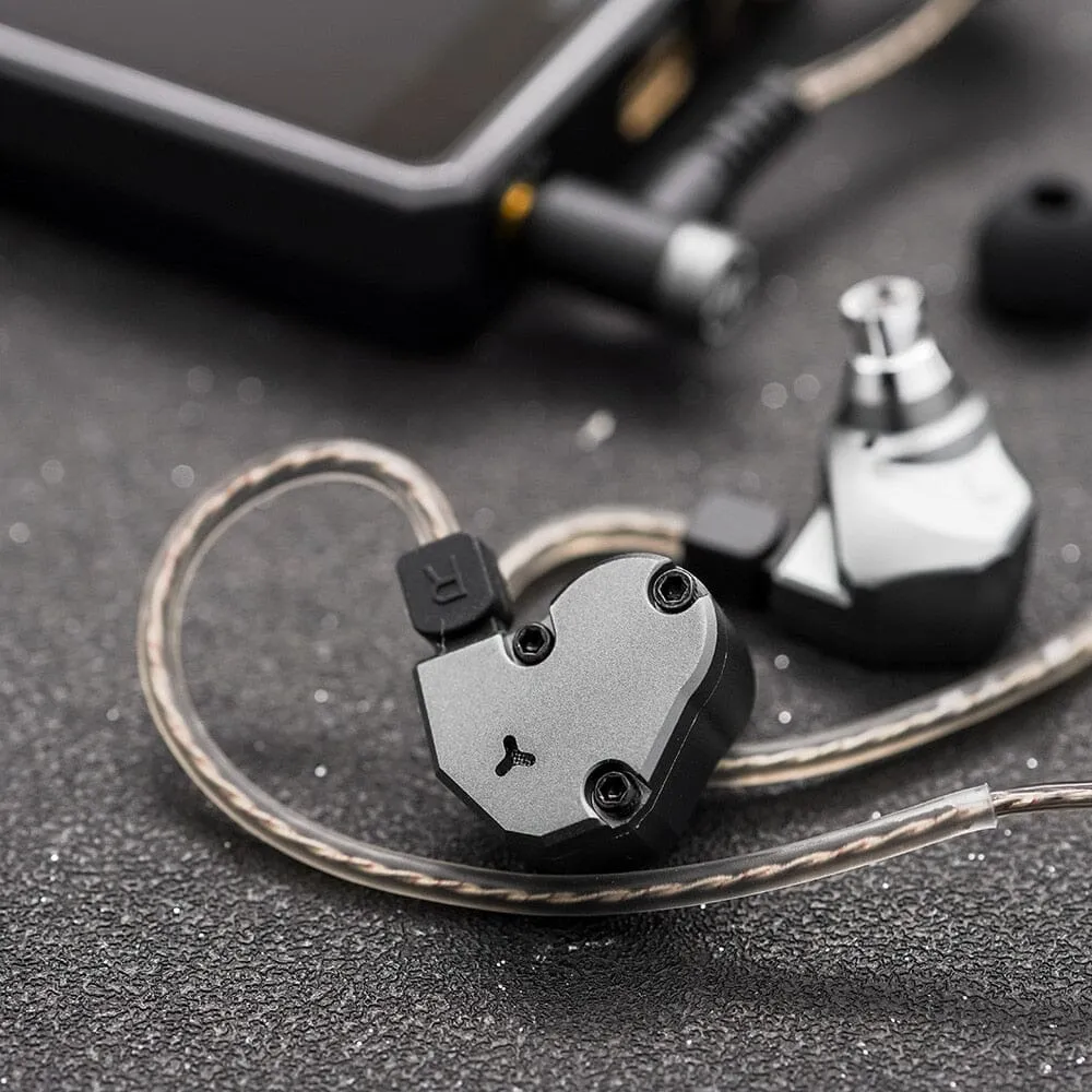 TinHiFi C2 Mech Warrior Newly Developed PU LCP Composite Diaphragm In-Ear Monitors