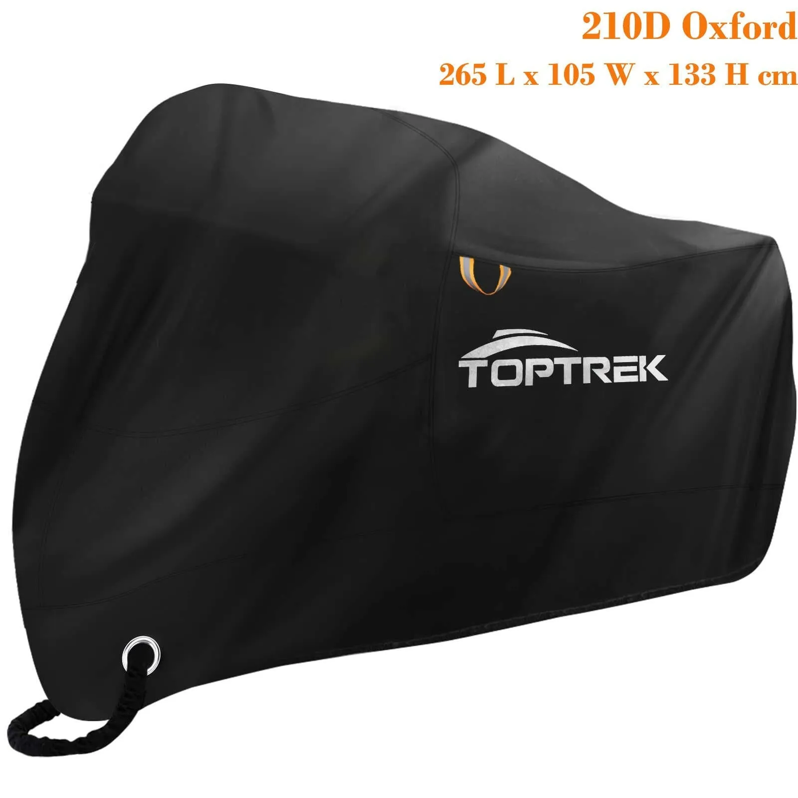 Toptrek Motorcycle Rain Cover Waterproof Dustproof UV-Resistant Snowproof All Season Wings Protective Cover For Motorcycle